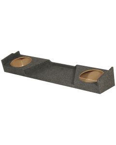 Qpower BQGMC122007HT Subwoofer enclosure for 2007 - 2013 GMC, Chevrolet Sierra, Silverado Extended Cab with High Transmission