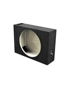 QPower QSHALLOW112V Universal 12 Inches Truck Series Single Shallow Mount Vented Subwoofer Box