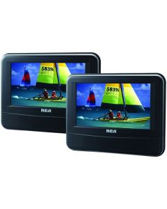 DISCONTINUED -RCA DRC97983 Dual Screen 8 inch LCD DVD Portable Headrests with Mounting Kit