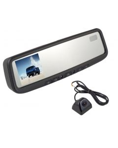 DISCONTINUED - Complete replacement rear view mirror monitor system pod camera