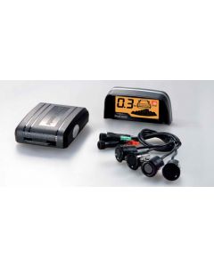 DISCONTINUED - Steelmate PTS400L1 Parking Assist Systems (PTS) with 4 Sensors and Dash Mounted LCD Matrix Display Rear View Back Up Set