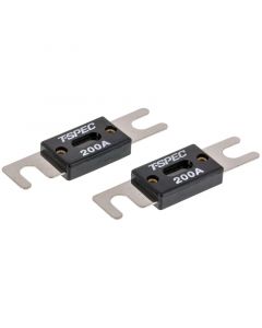 T-Spec V8-ANL200 Pack of 2 V8 Series 200 Ampere Nickel Plated ANL Fuses