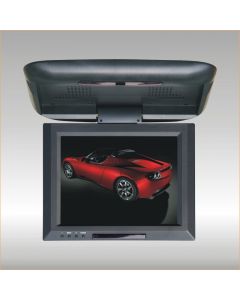 DISCONTINUED - Tview T1041FDIR 10.4" Overhead flip down monitor with built in dome lights and infrared headphone transmitter