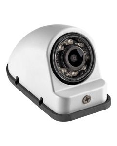 Audiovox Voyager VCAHD140LWT 1/4" Left Side Mount Color Camera with 80 degree Wide Angle - White housing