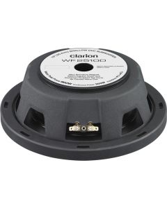 Clarion WF2510D WF Series Shallow Mount Subwoofer 10 Inch DUAL 4-Ohm Voice Coil