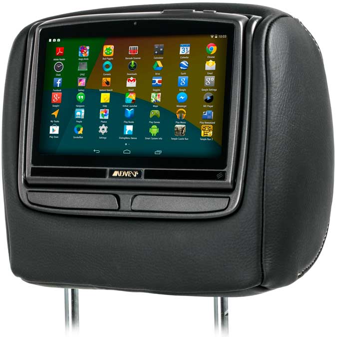 Optional Android operating system with touchscreen